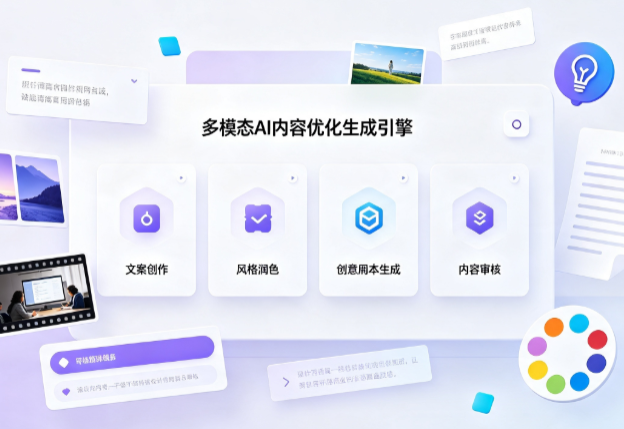 呈贡县AI智能内容优化创新 多模态生成技术丰富数字内容创作生态