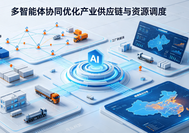 呈贡县AI 智能体 Geo 优化重塑产业链空间调度体系，打通仓储运输全链路