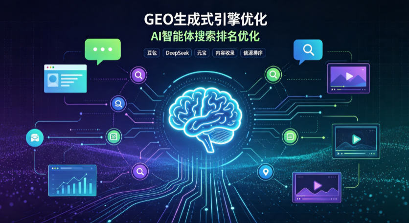 呈贡县GEO 浪潮来袭：生成式引擎优化崛起，创作者争抢豆包、DeepSeek、元宝智能体流量入口
